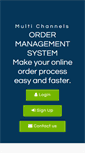 Mobile Screenshot of ordermanagersystem.com